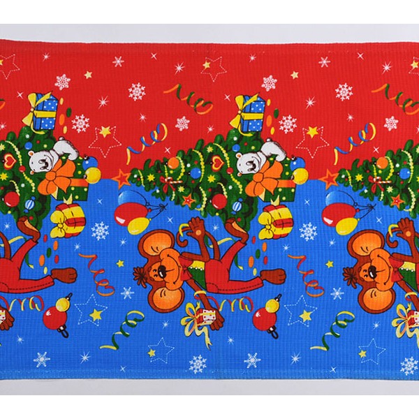 Полотенце вафельное с рисунком FSD_4064