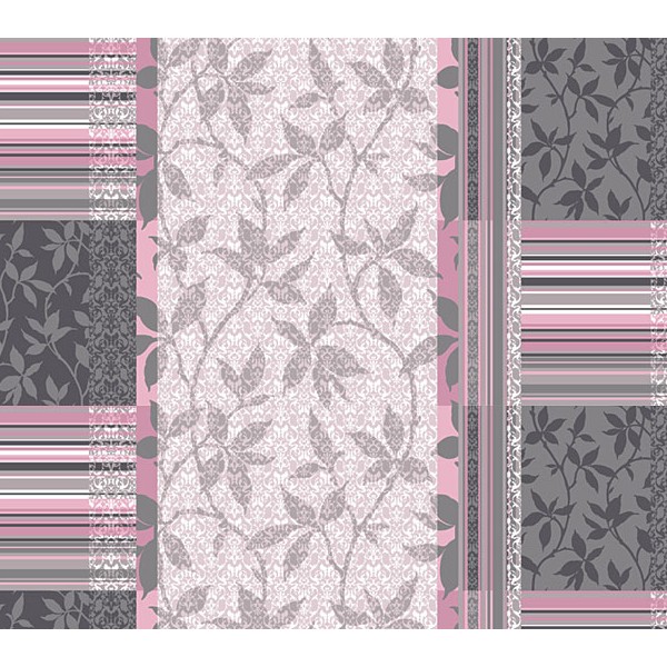 Пододеяльники из бледно-розовой бязи эксклюзив с темно-серыми рисунками