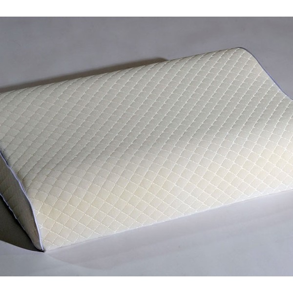 Волна ортопедическая подушка белый трикотаж FSD_1683-