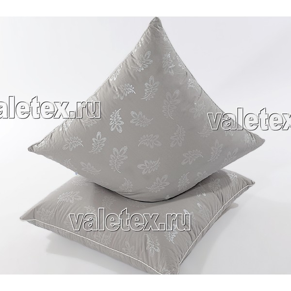 Подушки пуховая в тике серые Валетекс FSC_8324
