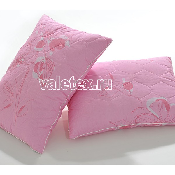 Подушка фибер в шариках стеганная в поликоттоне DSC_064