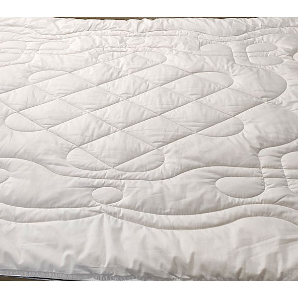 Одеяла белый сатин чесаный бамбук 100% облегченное всесезонное