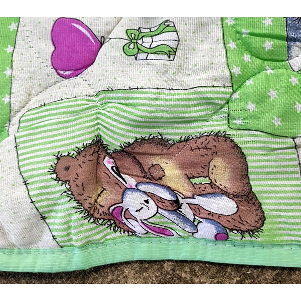 Одеяло-покрывало детское мечта небольшим защипом ткани