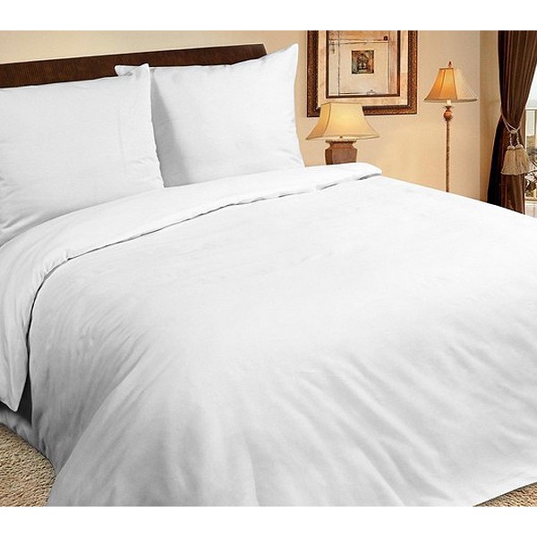 Поплин гладьё однотонно-белый