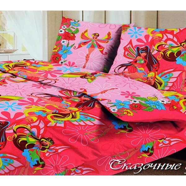 Ткань бязь серия Сказочные-феи FSD_3416