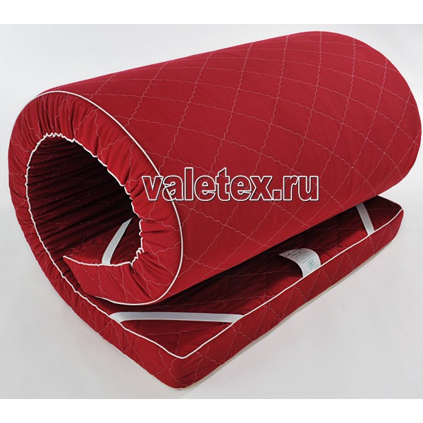 Матрас Поролоновый Стандарт 10х190 см средней жёсткости полиэстер стеганый DSC_3814