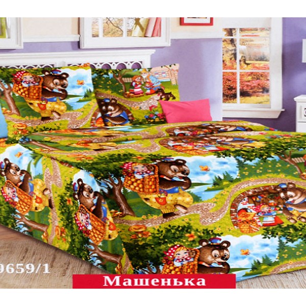 Постельное белье бязь Эксклюзив Машенька FSD_6306