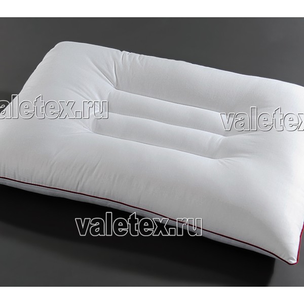 Анатомическая подушка белая бязь с кантом 50х70 от Валетекс FSC_8445