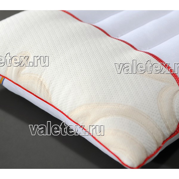 Анатомическая подушка с шитьём ткань бязь 50х70 Валетекс FSC_8854