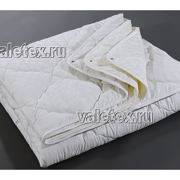 Стеганое одеяло двойное на клепках светло-кремовое FSC_0567