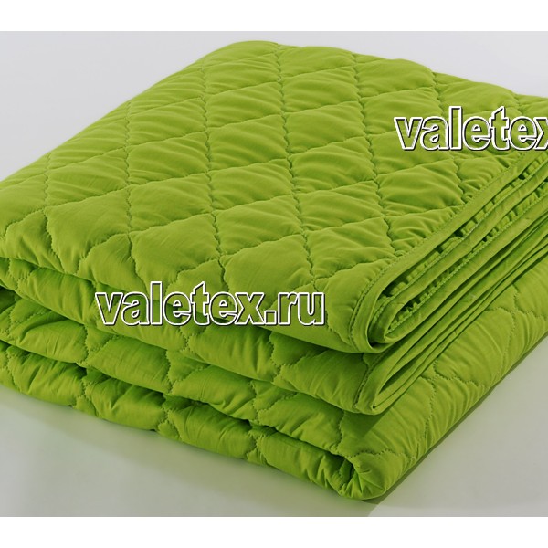 Стеганое одеяло бамбук 300 гр в ярко-зеленом сатине FSC_6202
