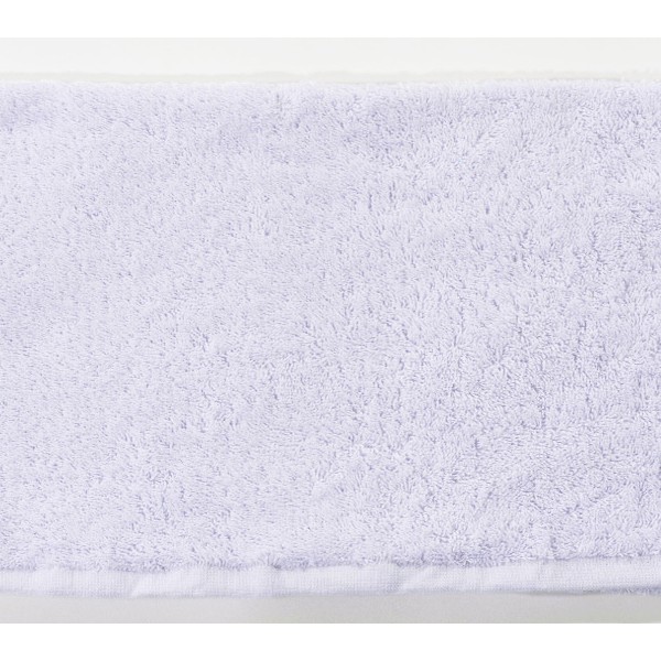 Махровое полотенце с бордюром белое FSD_3681