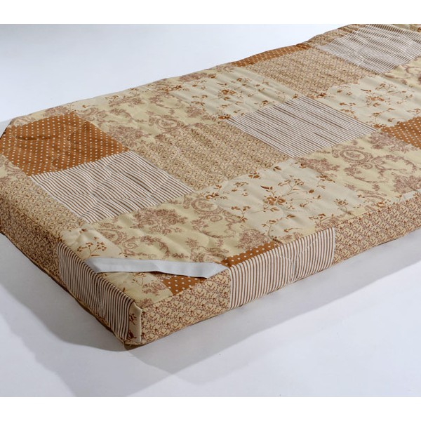 Матрас из струтопласта в полиэстерном бежевом чехле FSD_9724