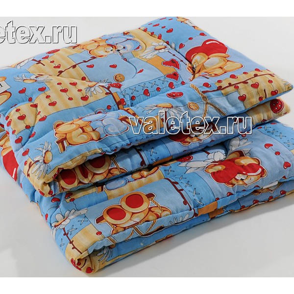 Детское одеяло шерстяное бязь