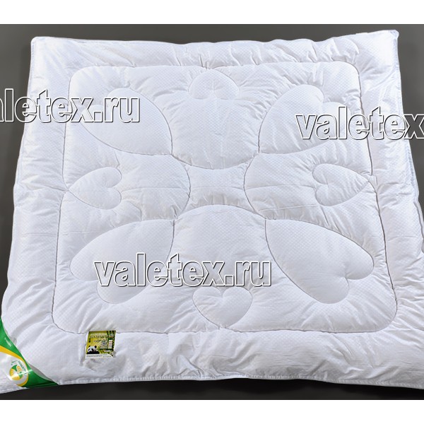 Детское одеяло бамбуковое волокно сатин белое