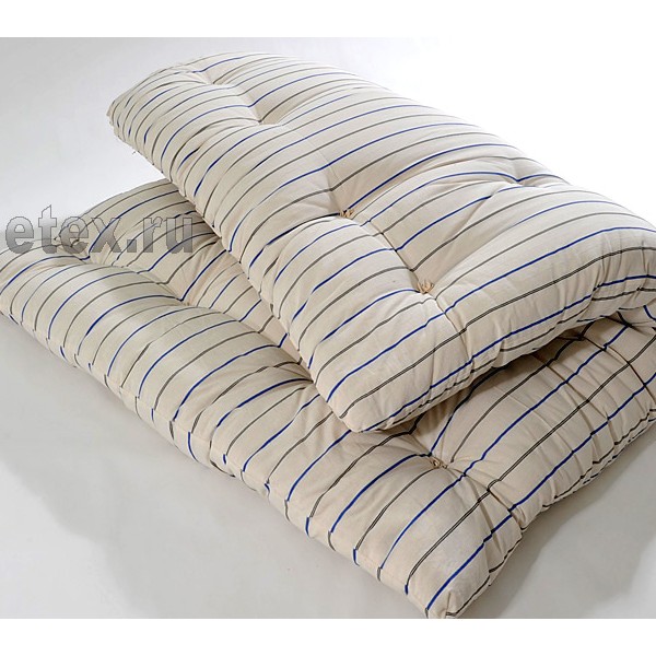 Детский матрас вата хлопковая тик