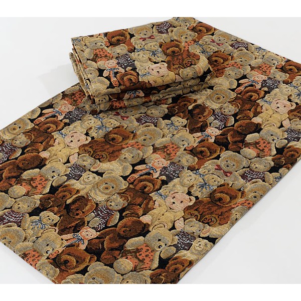 Детское гобеленовое покрывало с плюшевыми медведями