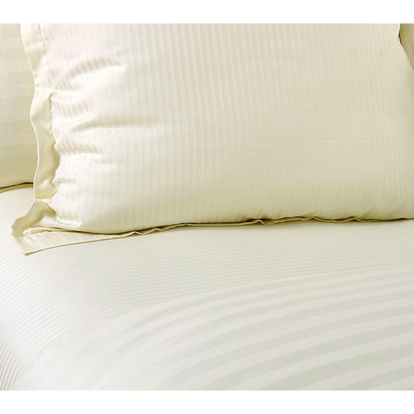 Страйп-сатин серии Шампань с широкой полосой