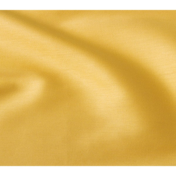 Наволочки из горчичного однотонного сатина