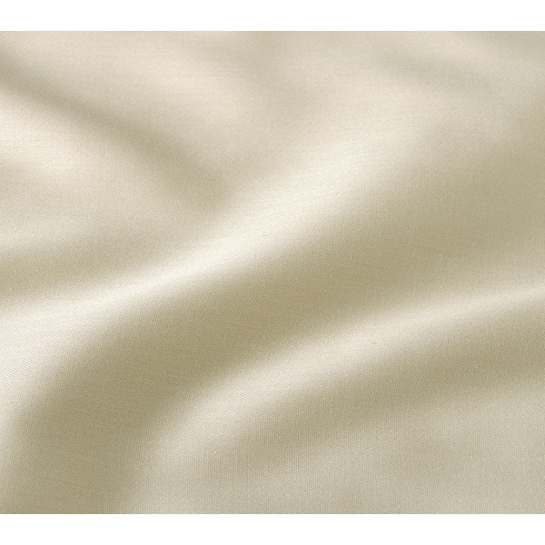 Наволочки на молнии из светлого золотисто-бежевого однотонного сатина