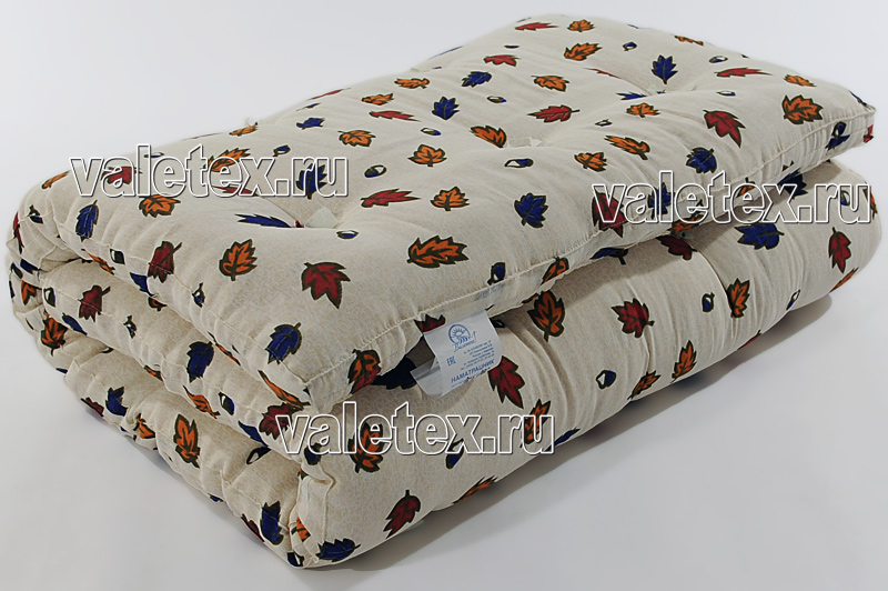 Ватный матрас в ткани бязь от ТМ Валетекс