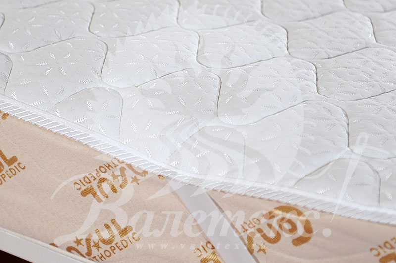 Наматрасник овечья шерсть поликоттон белый