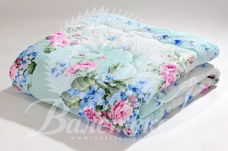 Облегченное одеяло из овечьей шерсти в поплине от производителя