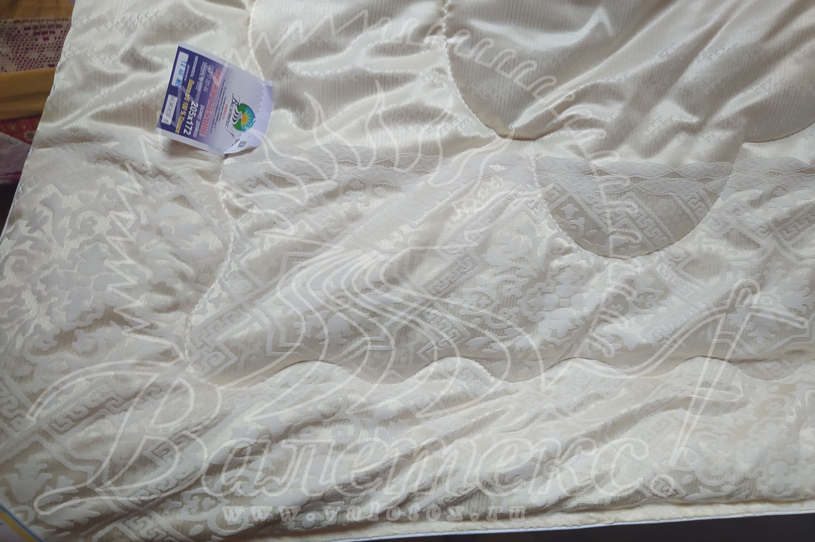 Фото ватного одеяла от клиетна