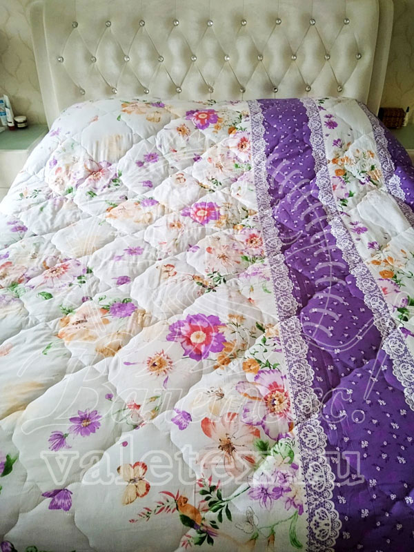 Одеяло на кровати фото от покупателя